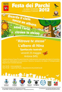 locandina parco delle alpi apuane l'albero_Nina_teatro_2012