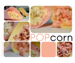 popcorn rosa glassati