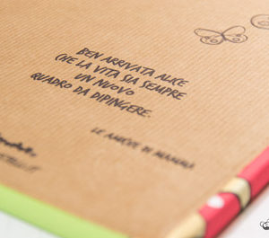 dediche col nome del bambino